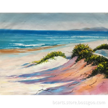 high quality waterproof canvas boundless seascape oil painting